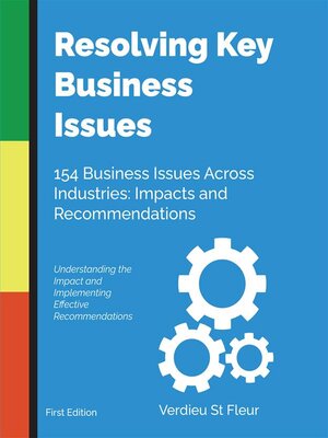 cover image of Resolving Key Business Issues